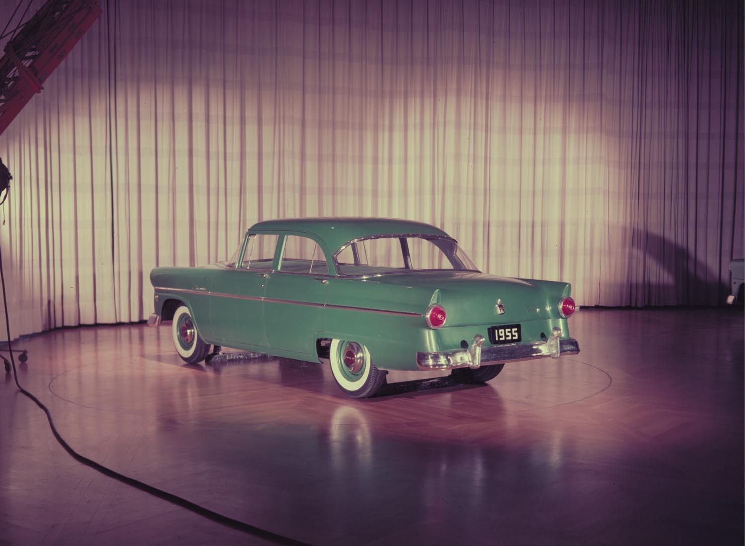 1955 Ford Customline four door sedan  0401-1623