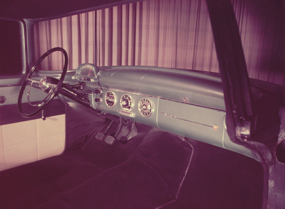 1955 Ford instrument panel styling proposal  0401-1637