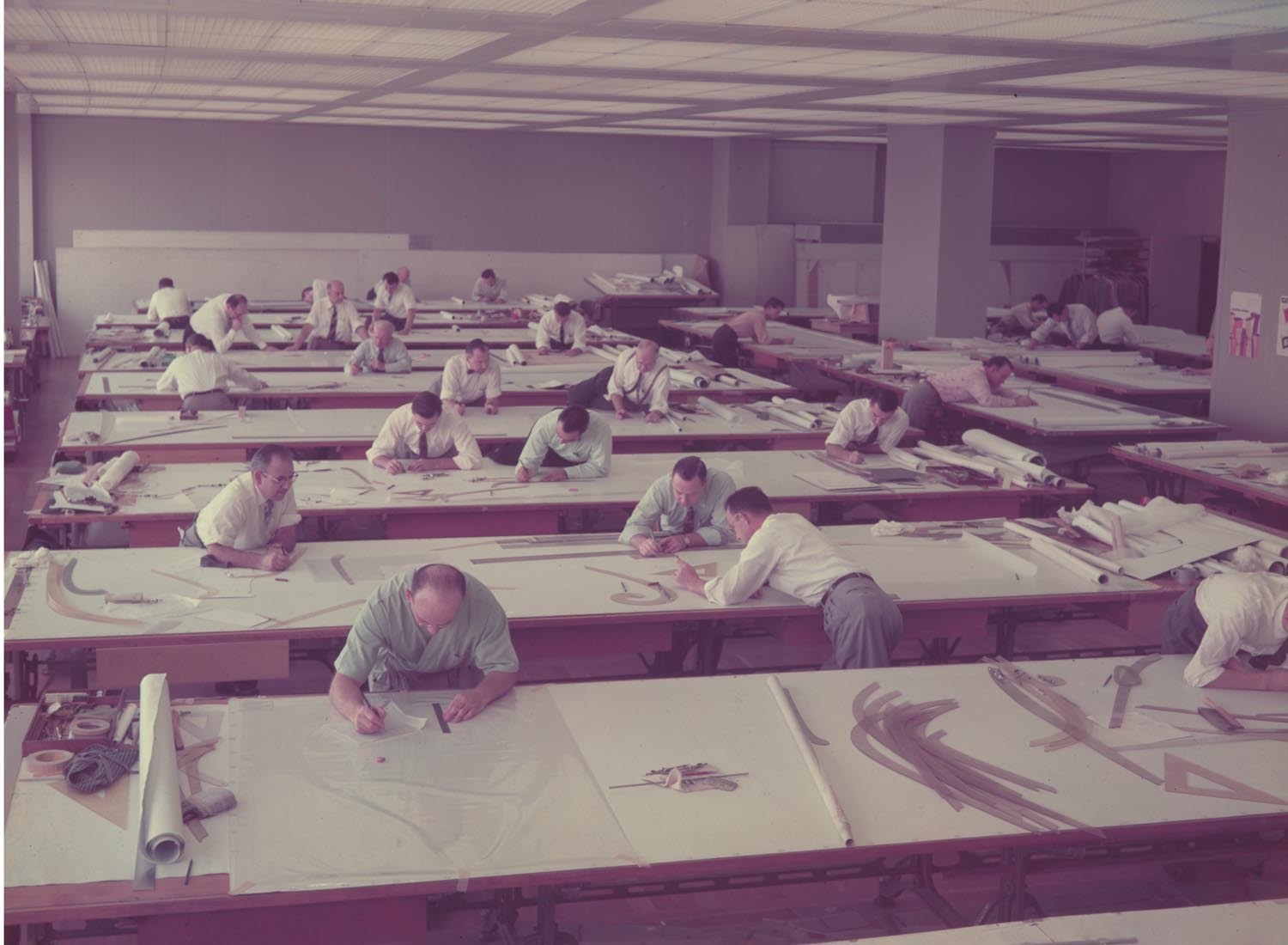 1955 Ford Research and Engineering center Styling  0401-1652