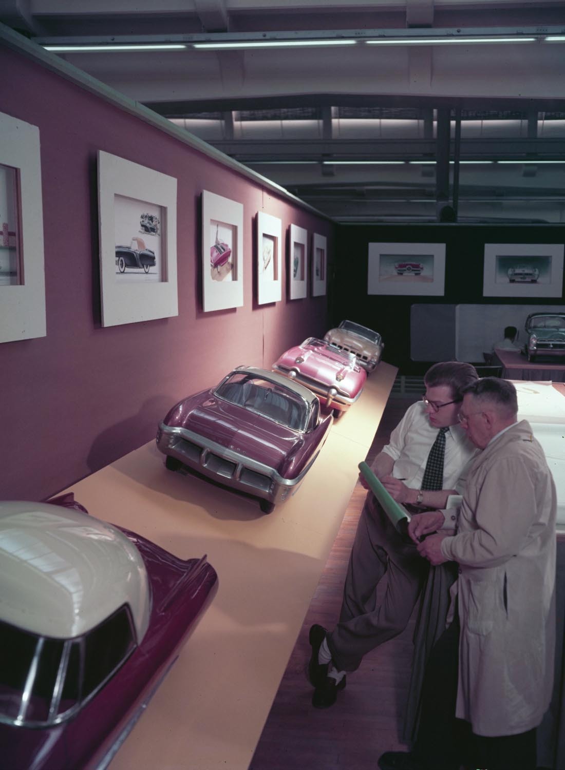 1955 Ford Styling Department concept car models  0401-1660