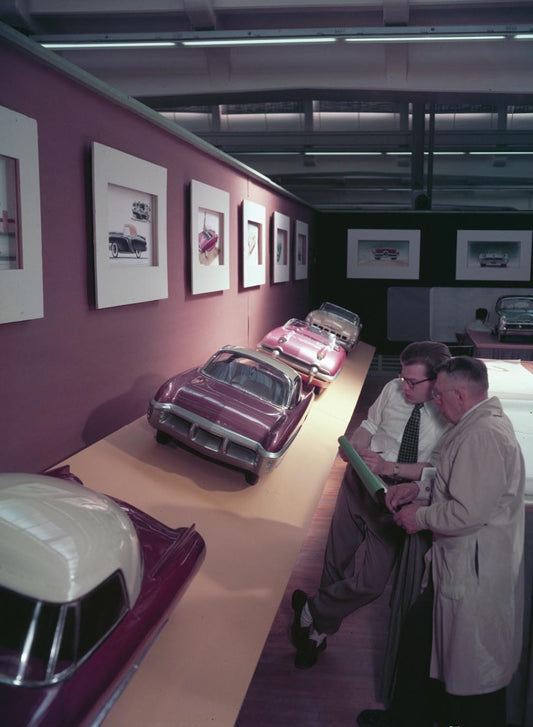 1955 Ford Styling Department concept car models  0401-1660