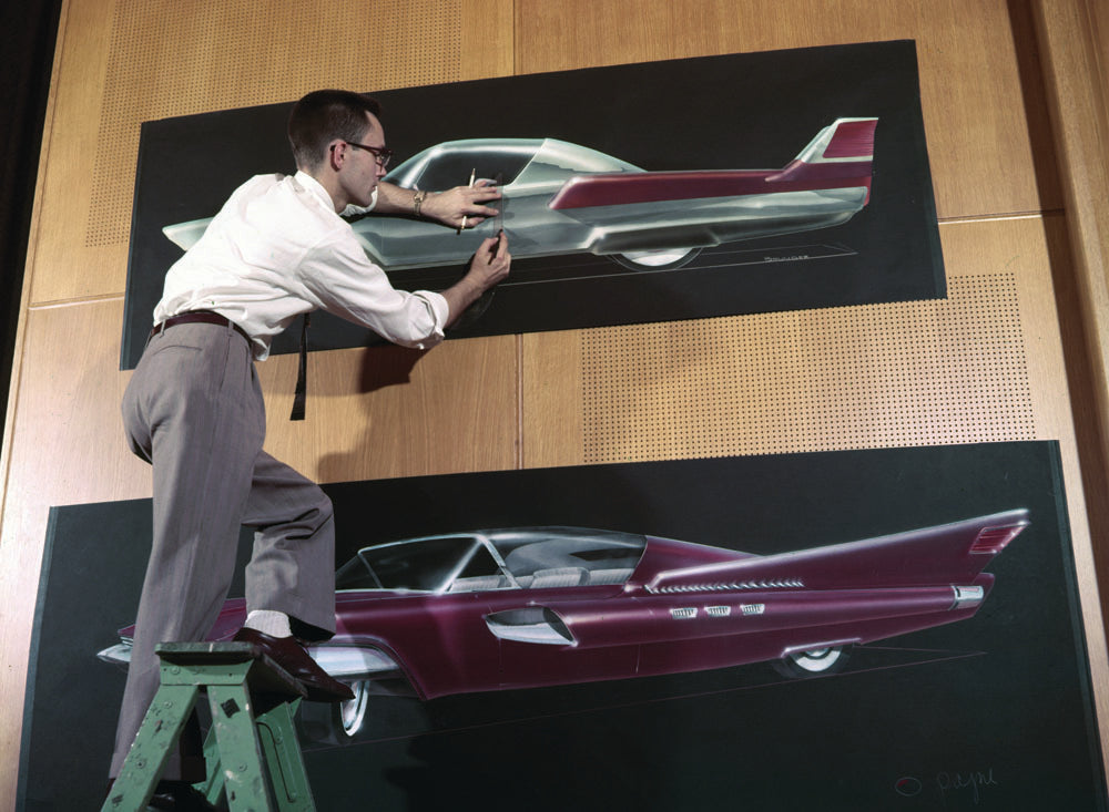 1955 Ford stylist  0401-1661