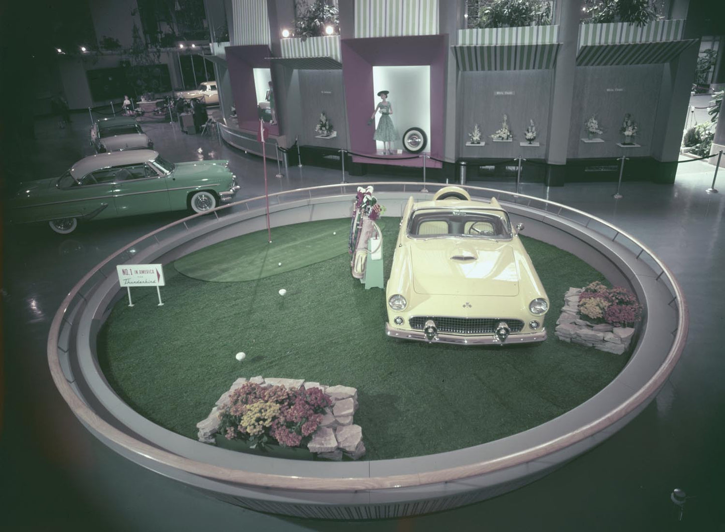 1955 Ford Thunderbird convertible  0401-1668