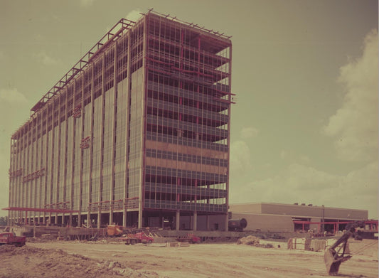 1955 Ford World Headquarters Building under constr  0401-1694