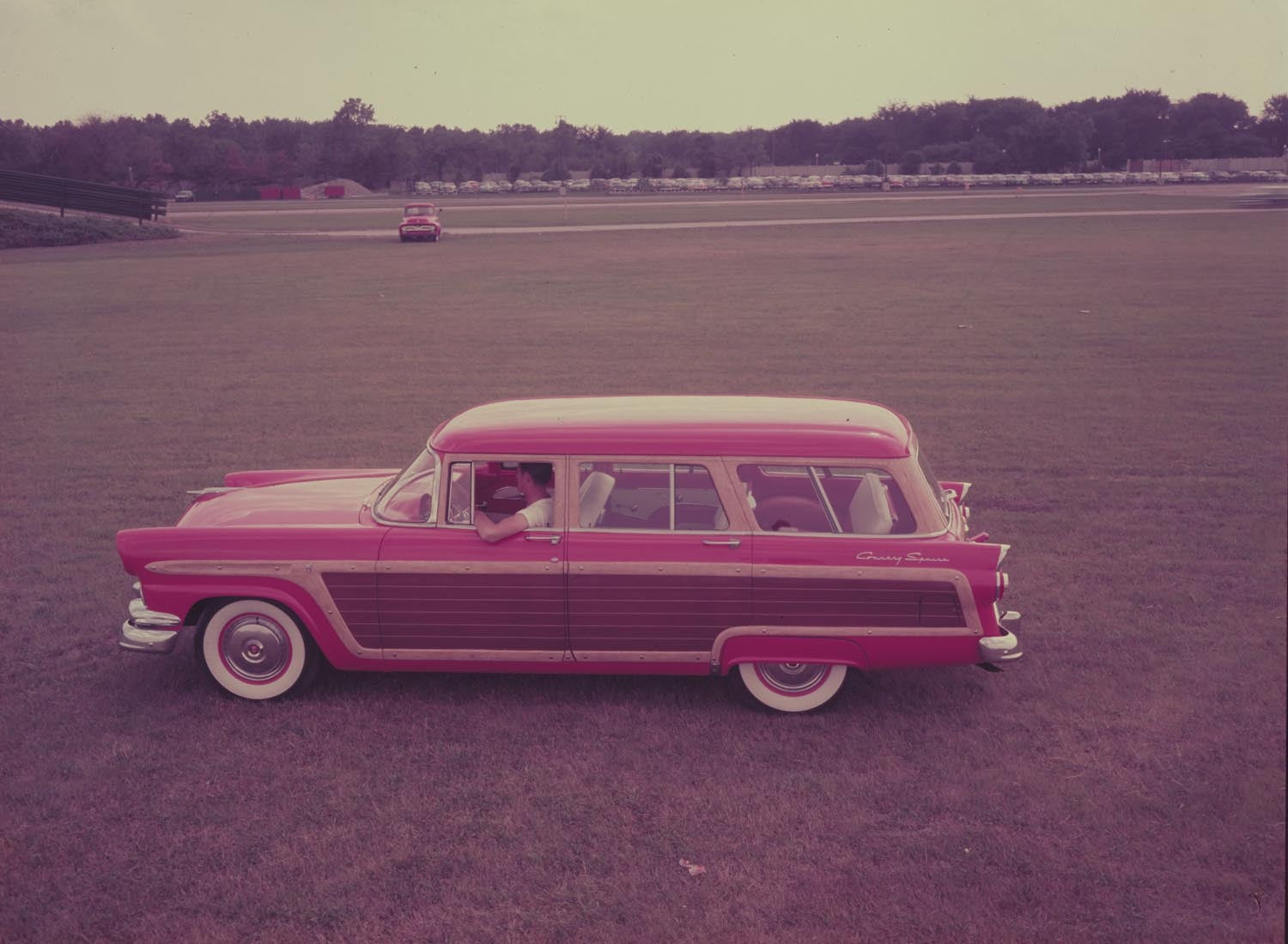 1956 Ford Country Squire station wagon  0401-1743