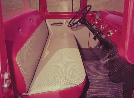 1956 Ford F 100 pickup interior  0401-1750