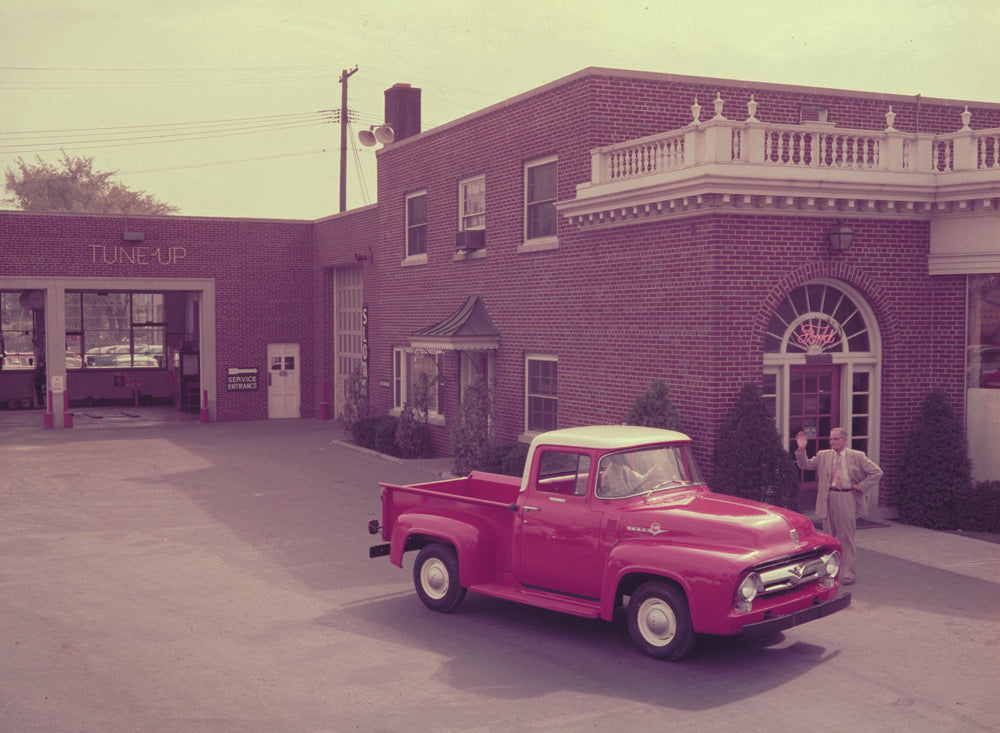 1956 Ford F 100 pickup truck Dearborn Michigan  0401-1752