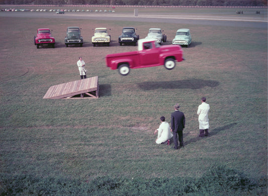 1956 Ford F 100 pickup truck 0401-1753