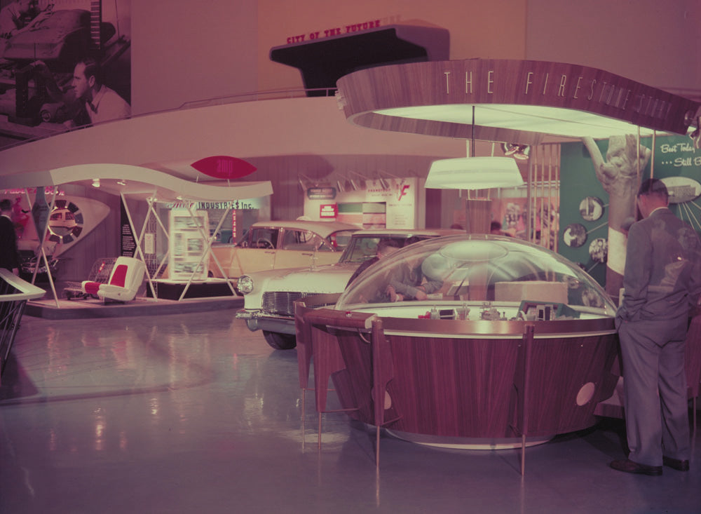 1956 Ford Rotunda Firestone exhibit 0401-1768