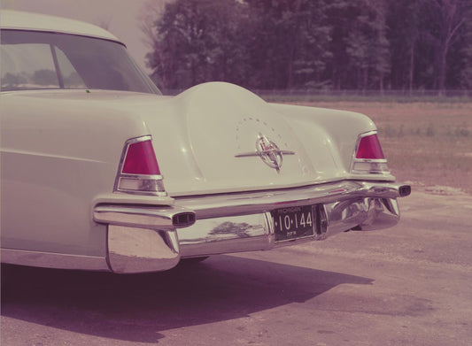 1956 Lincoln Continental MkII back end  0401-1792