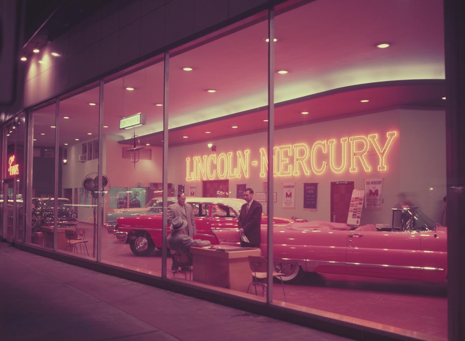 1956 Mercury dealer Stu Evans Lincoln Mercury  0401-1814