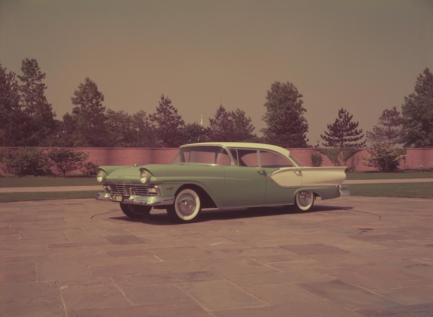 1957 Ford Fairlane four door sedan  0401-1850