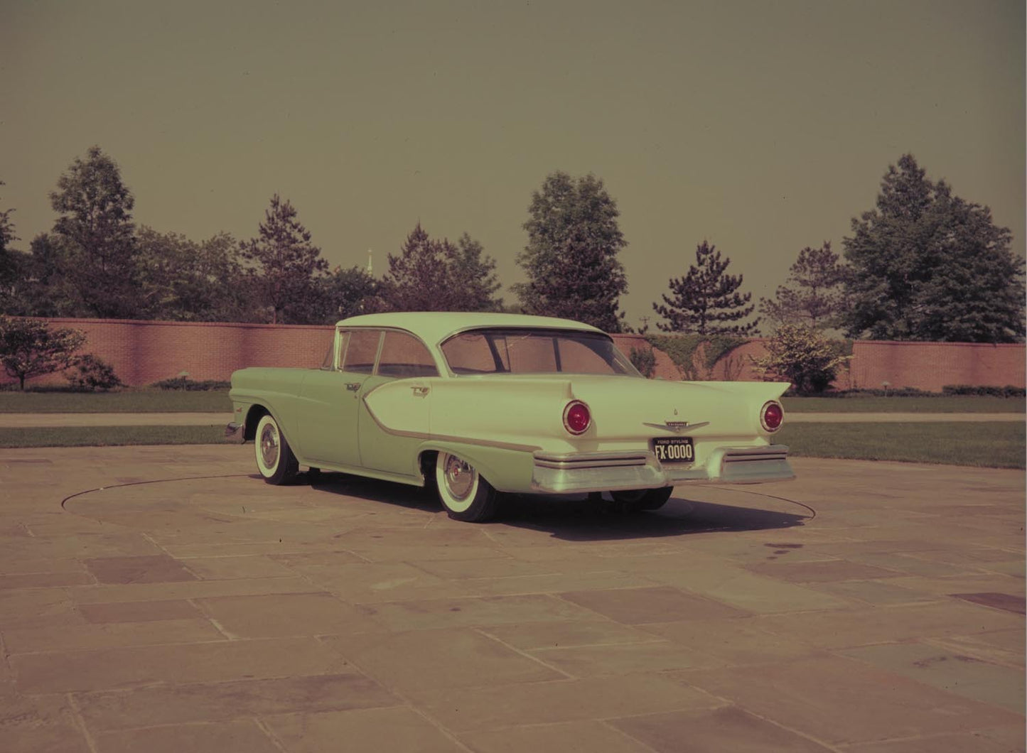 1957 Ford Fairlane four door sedan  0401-1851