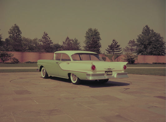 1957 Ford Fairlane four door sedan  0401-1851