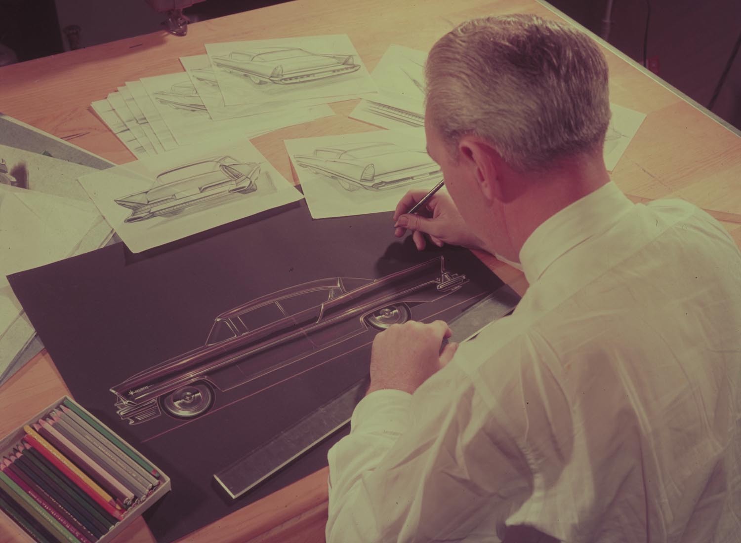 1957 Ford Styling Studio  0401-1881