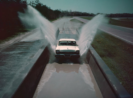 1957 Mercury Montclair water test 0401-1911