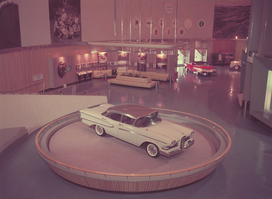 1958 Edsel Pacer four door in Ford Rotunda  0401-1938
