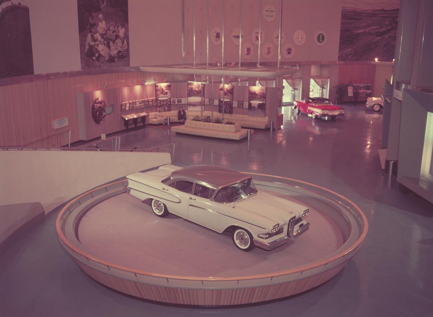 1958 Edsel Pacer four door in Ford Rotunda  0401-1938