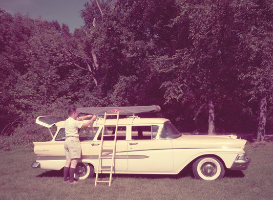 1958 Ford Country Sedan station wagon  0401-1947