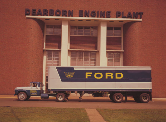 1958 Ford Dearborn Engine Plant truck showing new 0401-1961