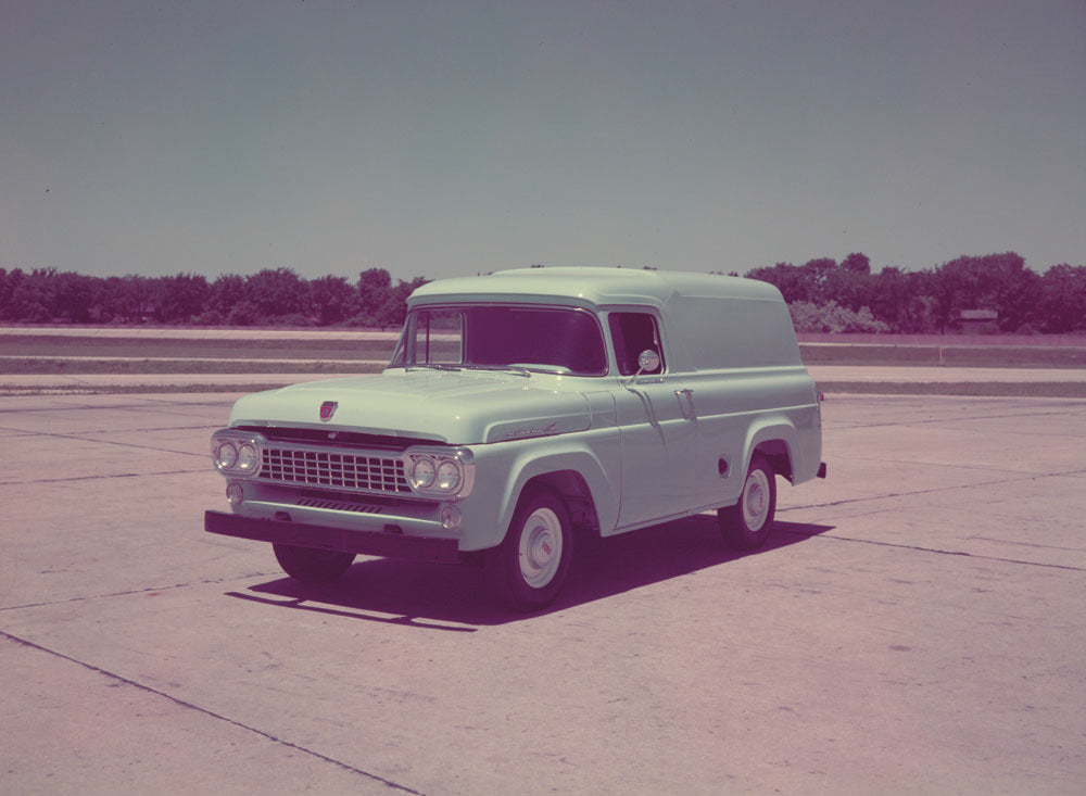 1958 Ford F 100 panel truck  0401-1970