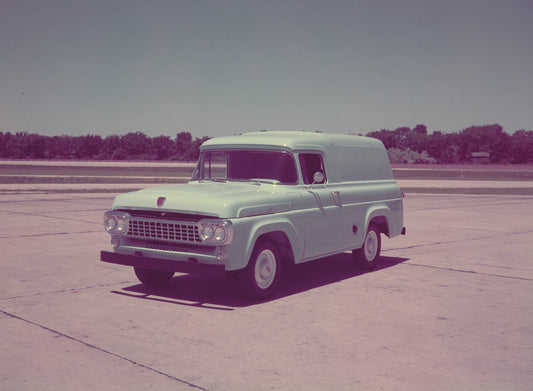 1958 Ford F 100 panel truck  0401-1970