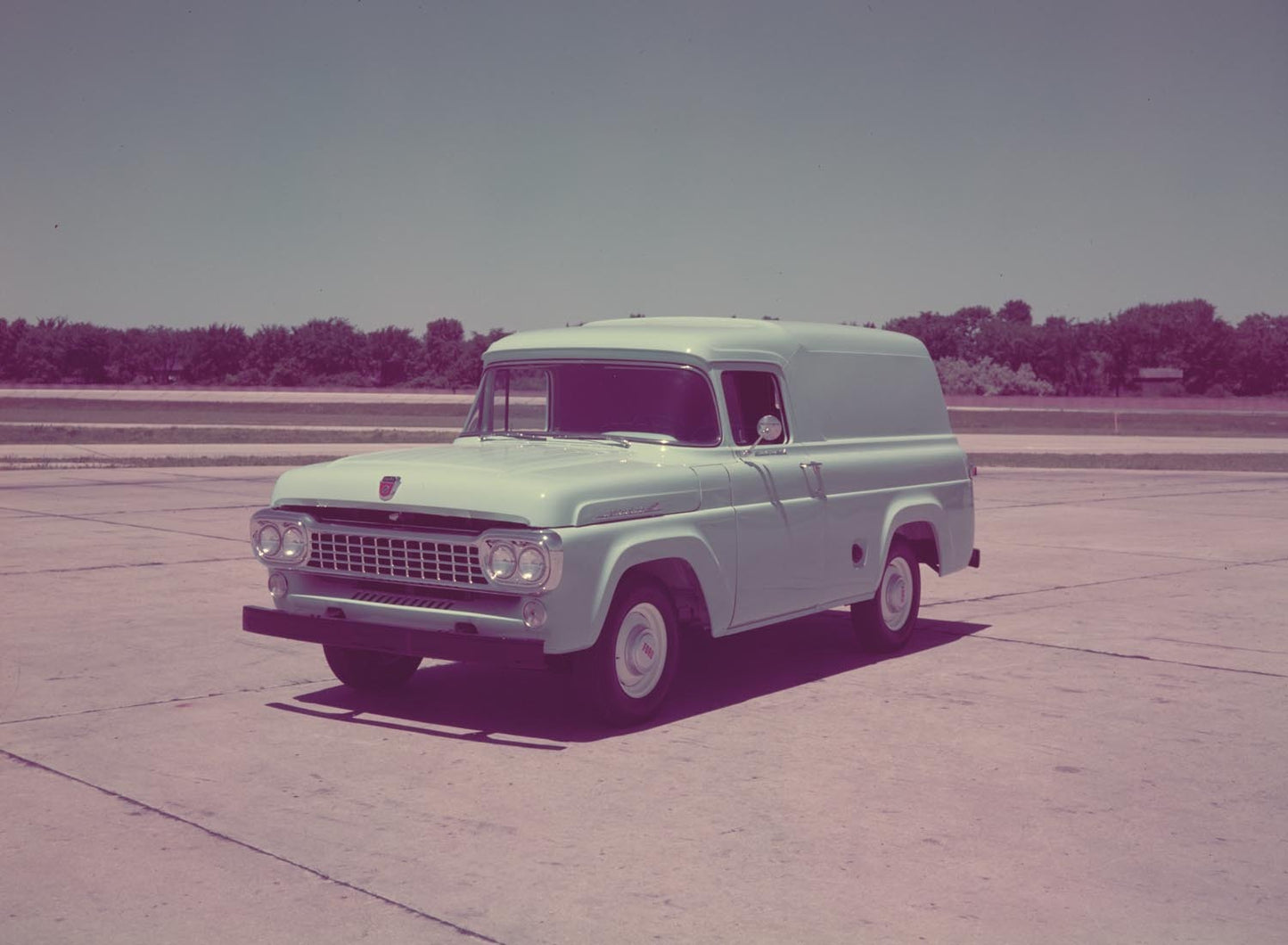 1958 Ford F 100 panel truck  0401-1970