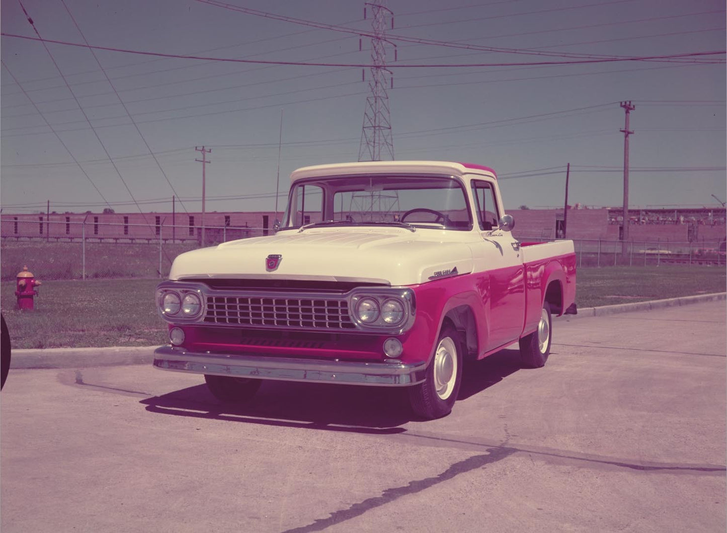 1958 Ford F 100 pickup truck  0401-1971