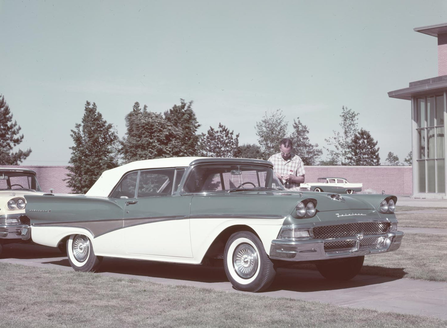 1958 Ford Fairlane 500 Skyliner retractable hardto  0401-1977