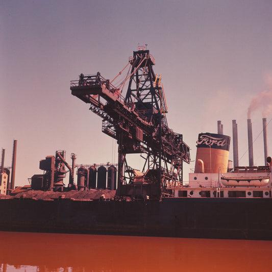 1958 Ford Rouge Complex boat slip 0401-1990