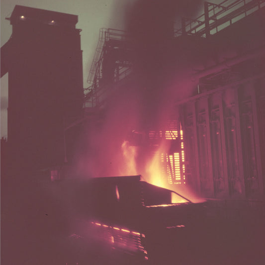 1958 Ford Rouge Complex coke oven discharging hot 0401-1991