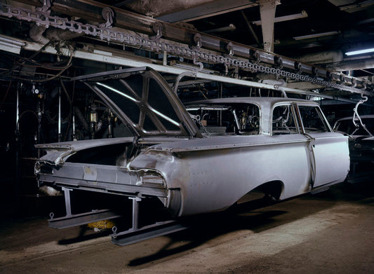 1960 Ford Rouge Dearborn Assembly Plant rustproofi 0401-2128