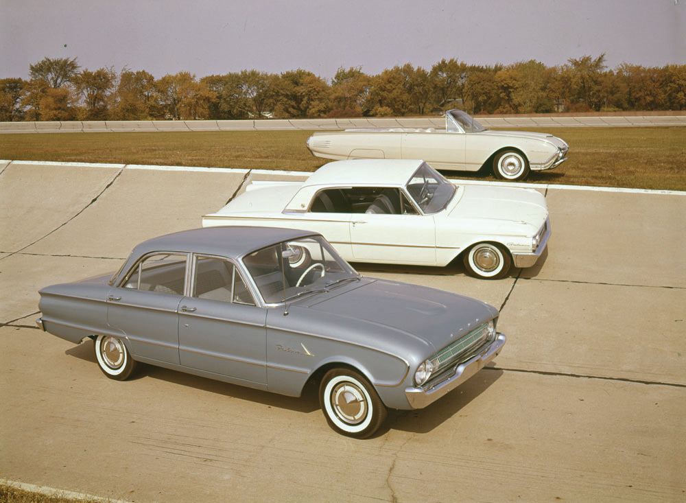 1961 Ford Falcon Fairlane 500 and Thunderbird conv  0401-2140