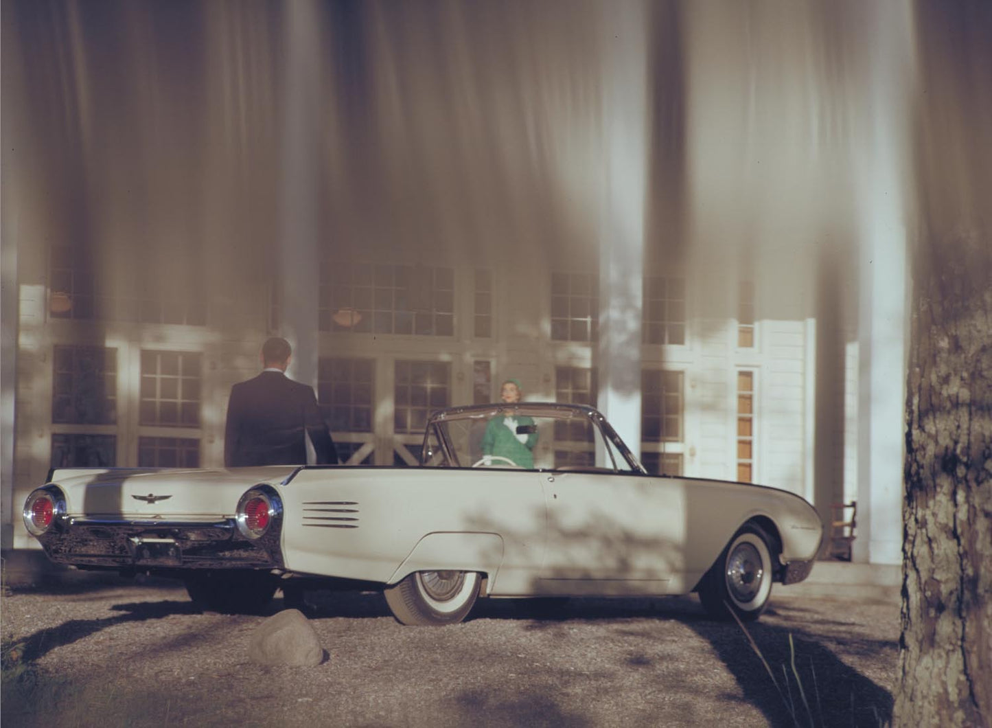 1961 Ford thunderbird convertible  0401-2154