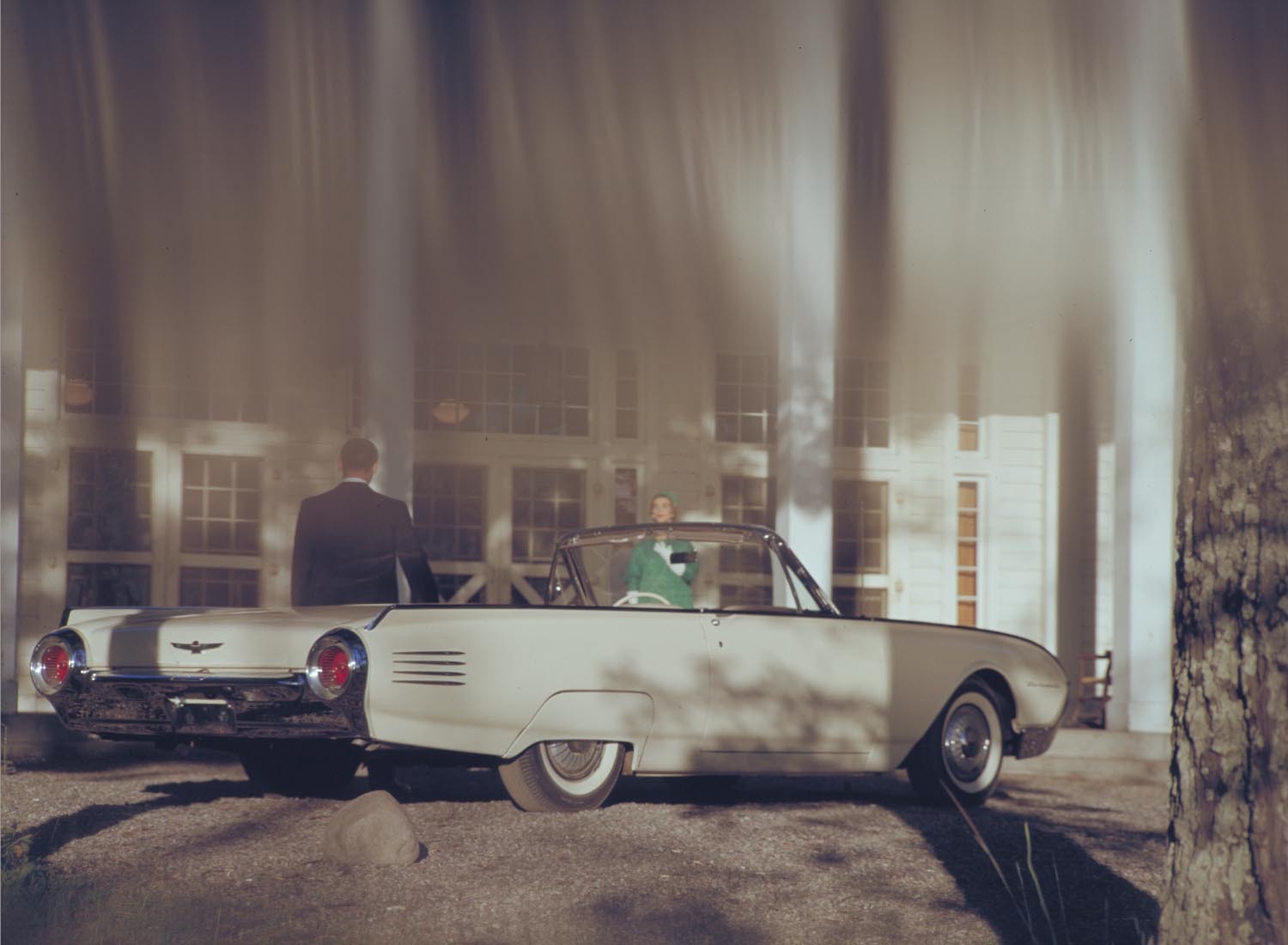 1961 Ford thunderbird convertible  0401-2154