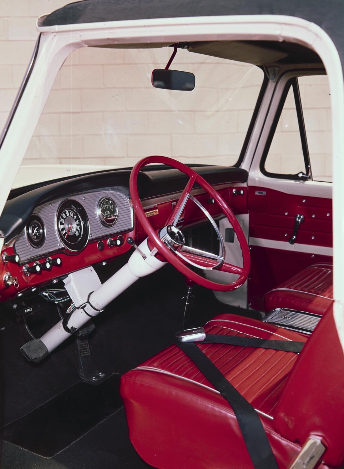 1963 Ford F 100XL drag race truck  0401-2227