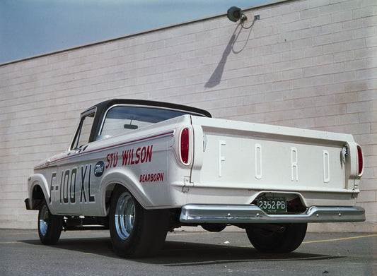 1963 Ford F 100XL drag race truck  0401-2228