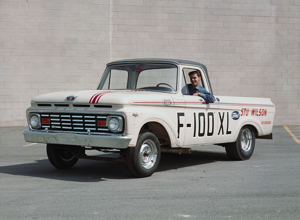 1963 Ford F 100XL drage race truck 0401-2229