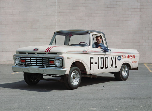1963 Ford F 100XL drage race truck  0401-2229
