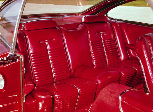 1963 Ford Italien concept car rear seat  0401-2235