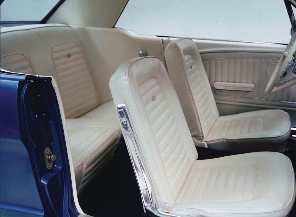 1965 Ford Mustang interior  0401-2306