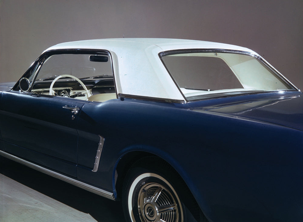1965 Ford Mustang with optional vinyl roof  0401-2310