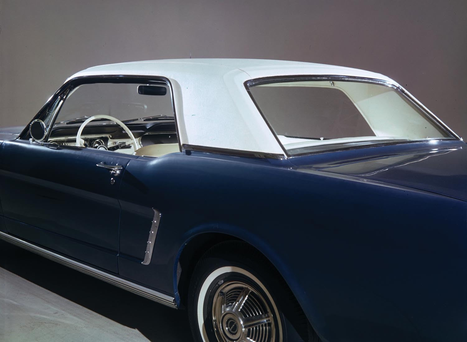 1965 Ford Mustang with optional vinyl roof  0401-2310
