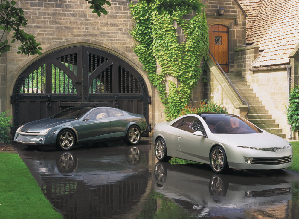 1997 Ford MC2 (silver) and MC4 (Grey) concept cars  0401-2345
