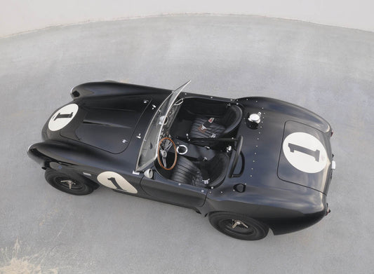 1962 Cobra, CSX 2001, Rear 3-4, left side, very high, on ramp 0401-5022