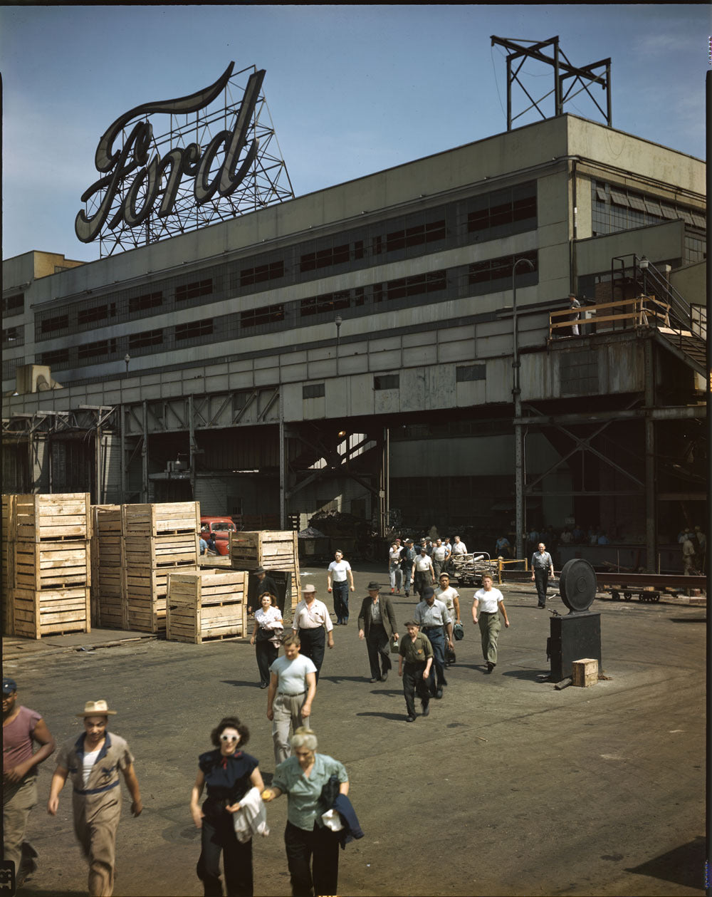 1948 Ford Dearborn Stamping Plant 0401-5816