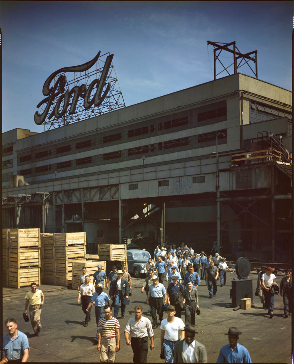 1948 Ford Dearborn Stamping Plant 0401-5817