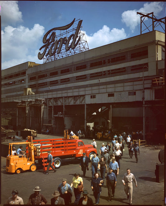 1948 Ford Dearborn Stamping Plant 0401-5819