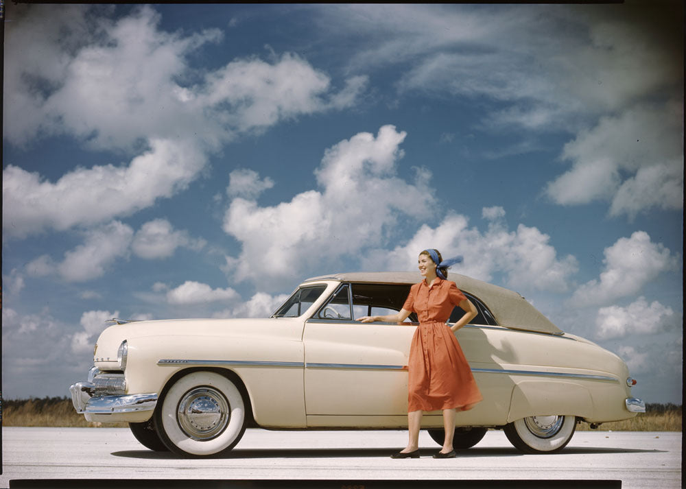 1949 Lincoln convertible  0401-5917