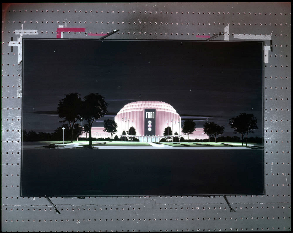 1952 Ford Rotunda renovation rendering 0401-6130